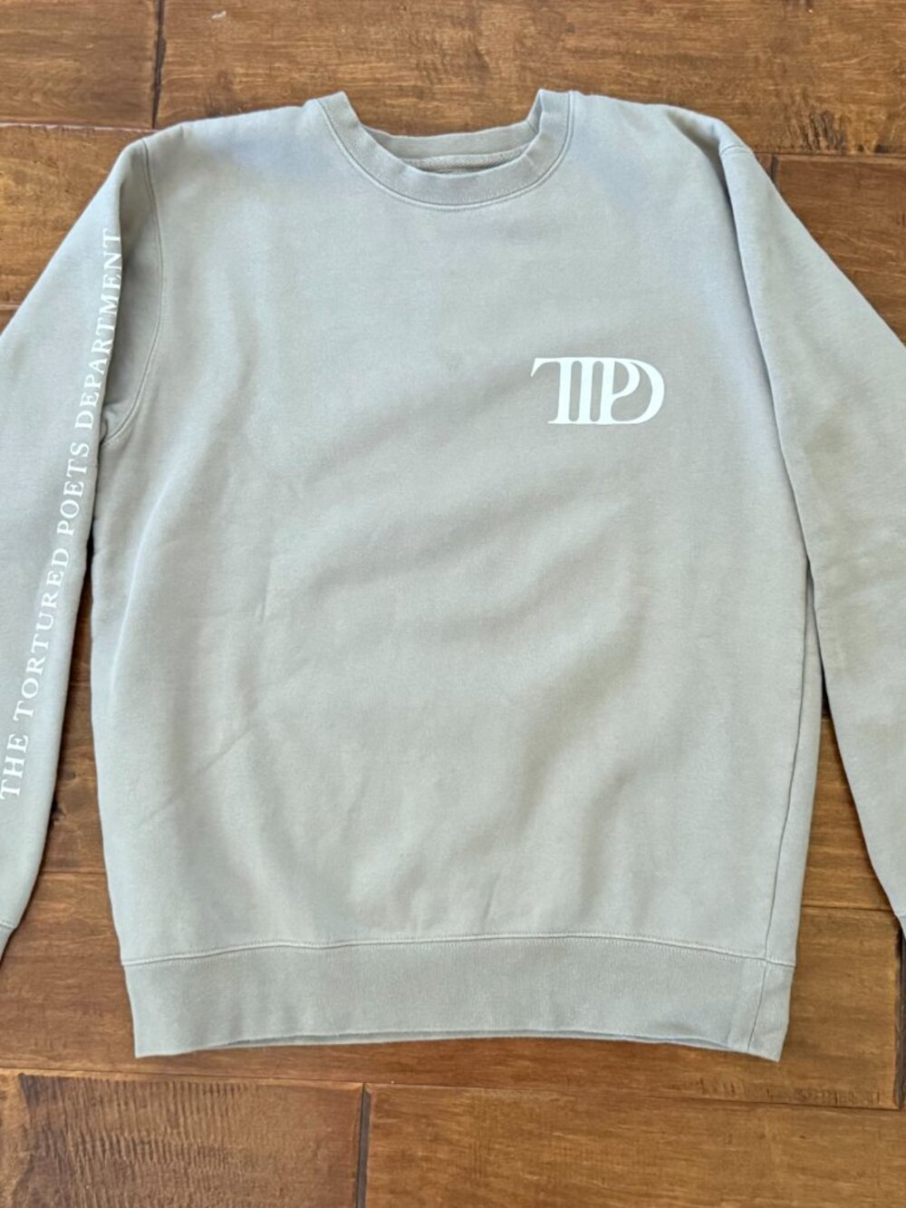 Taylor Swift The Tortured Poets Department Crewneck Sweatshirt - Picture 3 of 6